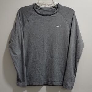 Nike Gray Long Sleeve Shirt
